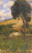 Jozsef Rippl-Ronai The Home of Nymphs oil on canvas